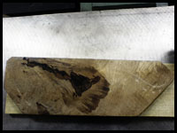 Griffbrettplanung, grob zusägen