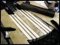 Korpusmitte schleifen