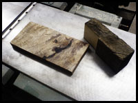 Kopfplattenfurnier sägen