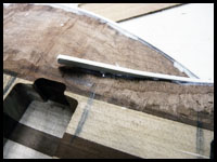 Korpusbinding versäubern